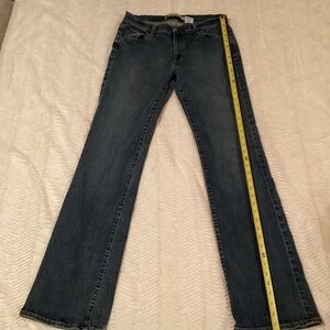 Women’s Gap Low Rise Boot Cut Western Style 12long Stretch Jean Pants